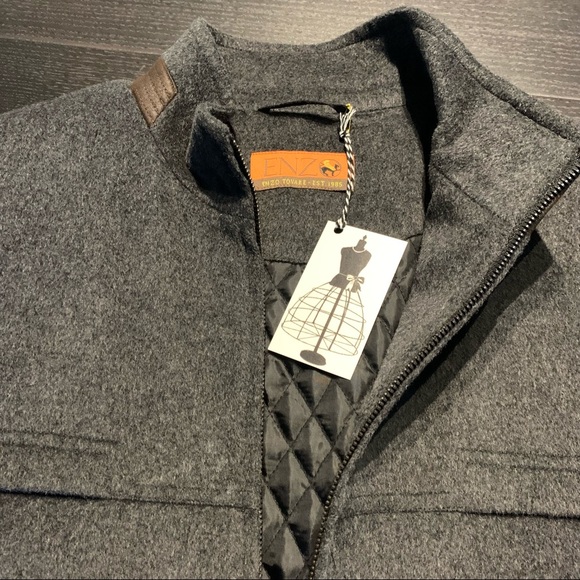 Enzo Wool-Cashmere Coat - Picture 3 of 4
